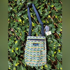 Kavu Multicolor Zig Zag Bag NWT
